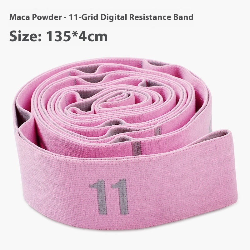 sangle d'étirement rose